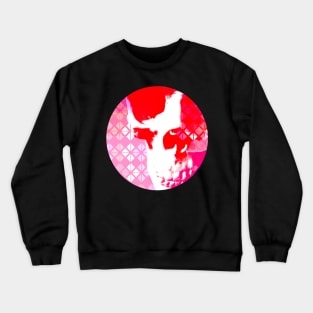 Spotlight Skull Crewneck Sweatshirt